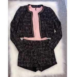 Set of short and jacket (bodysuit is apart)